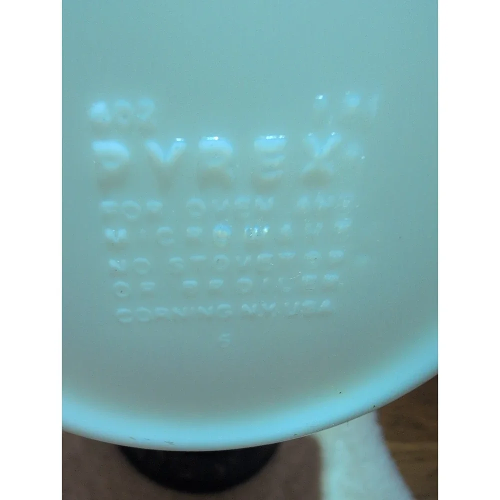 VTG Pyrex Colonial Mist Mixing Bowl Set of 3 pieces 401 402 403 Blue White Clean